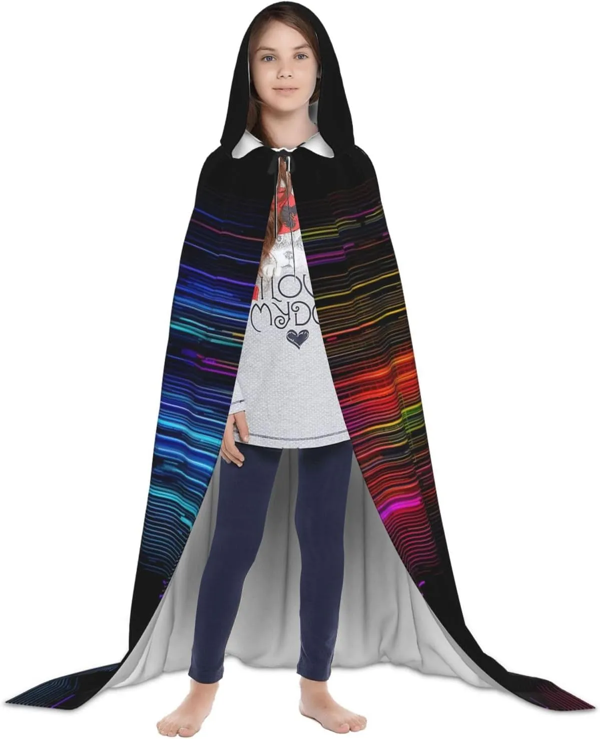 Programmer Program Code Hooded Cloak Coat Winter Warm Long Cloak Cosplay Costumes Outerwear Carnivals Hoodies Capes