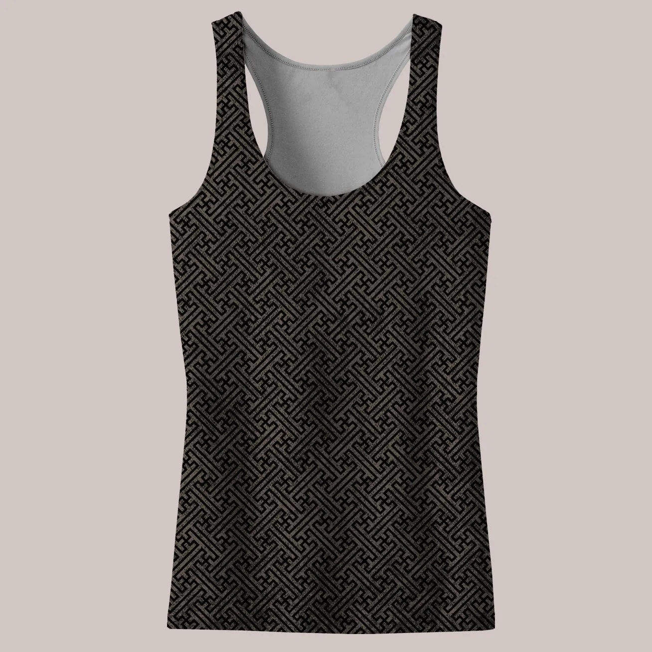Psychedelic Tank Top (UV/RGB, Eco-Friendly, Womens, Racerback) | SAYAGATA