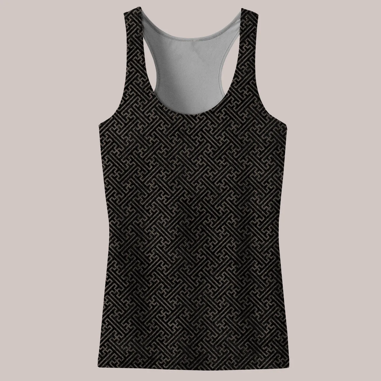 Psychedelic Tank Top (UV/RGB, Eco-Friendly, Womens, Racerback) | SAYAGATA