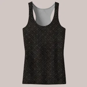 Psychedelic Tank Top (UV/RGB, Eco-Friendly, Womens, Racerback) | SAYAGATA