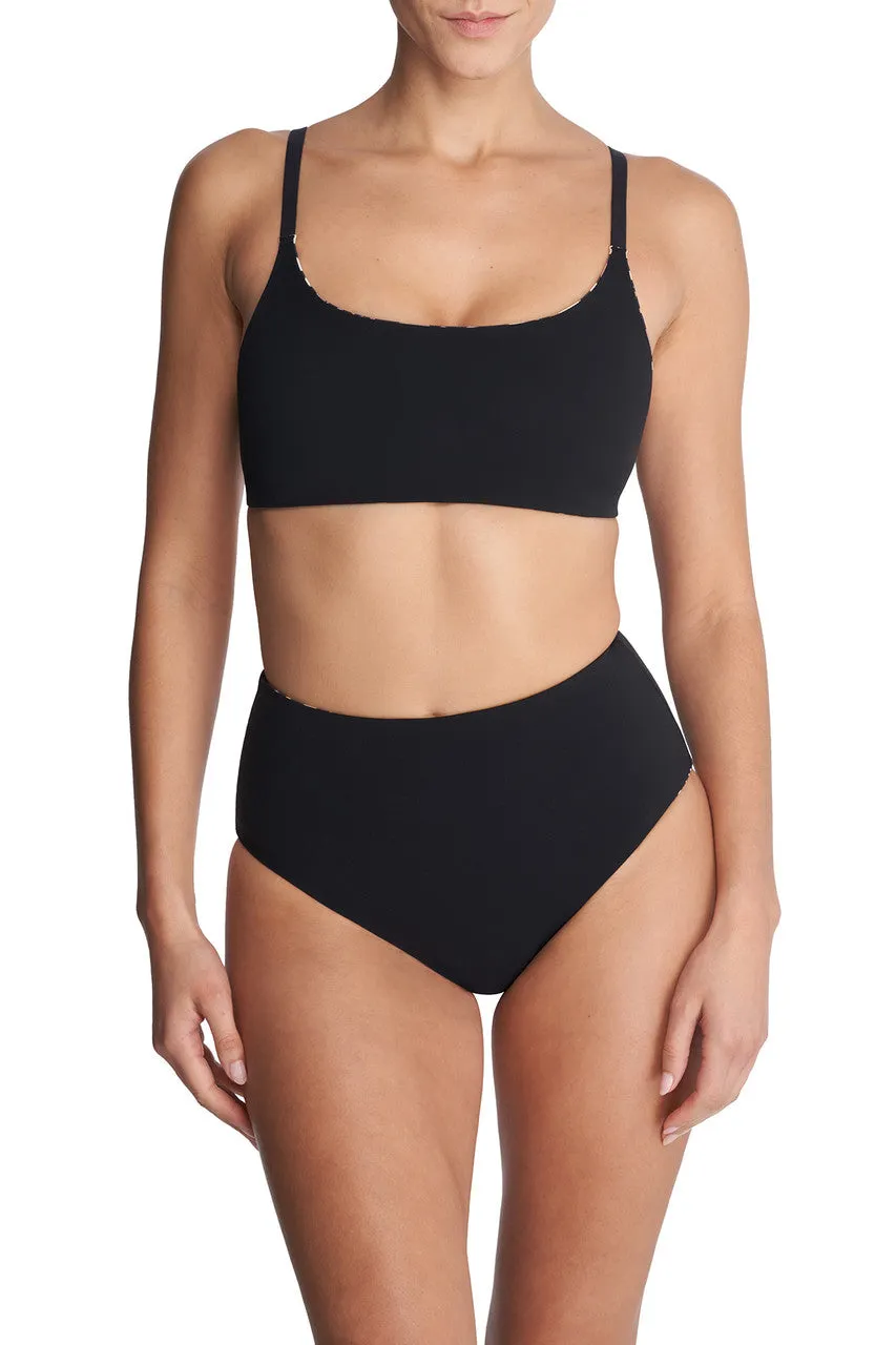 Riviera Reversible High Rise Bikini Bottom