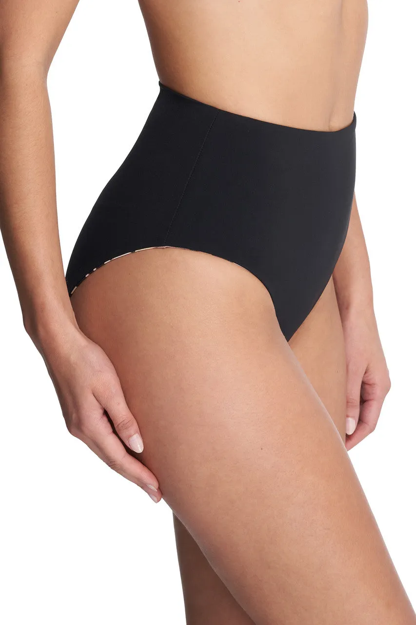 Riviera Reversible High Rise Bikini Bottom