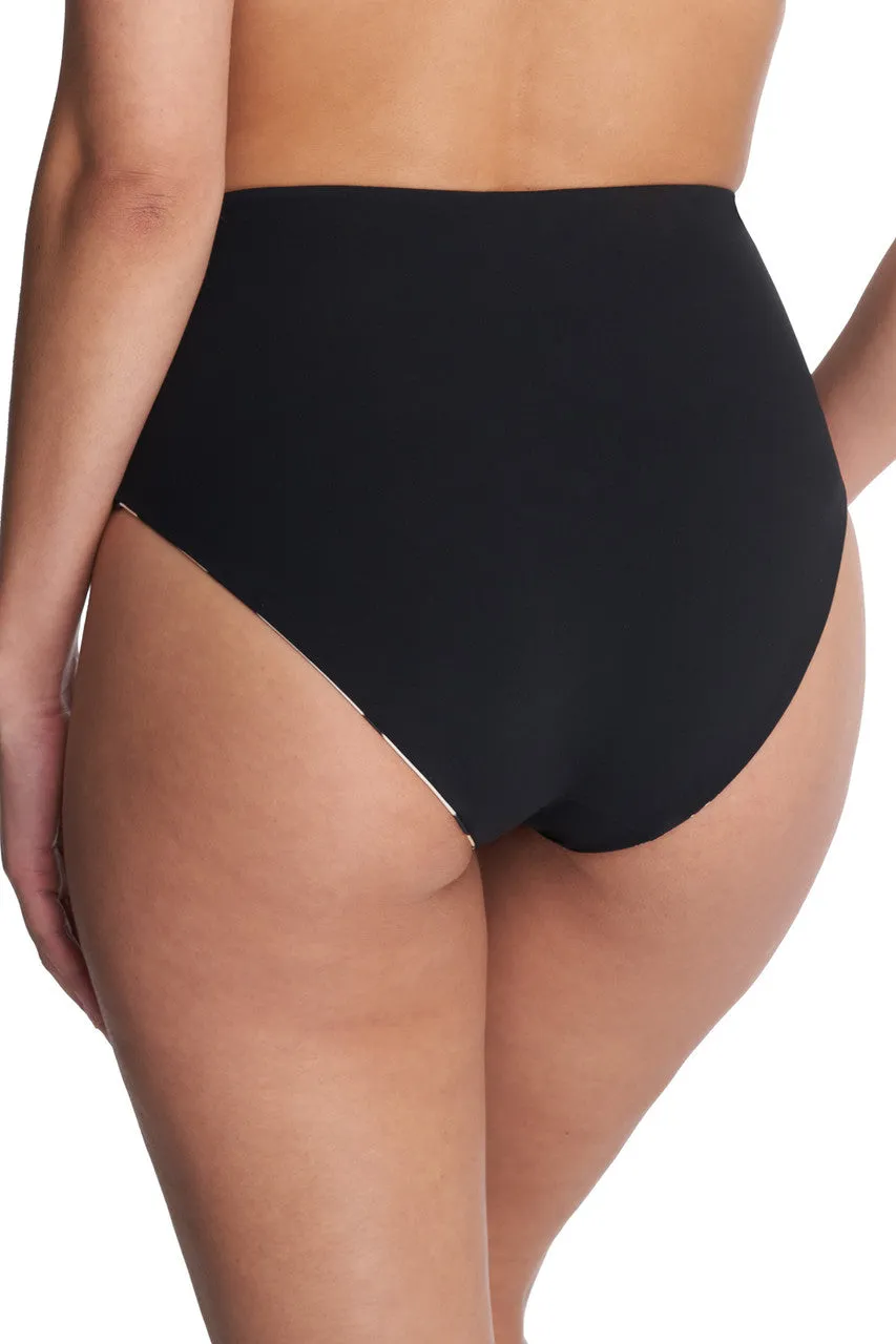 Riviera Reversible High Rise Bikini Bottom