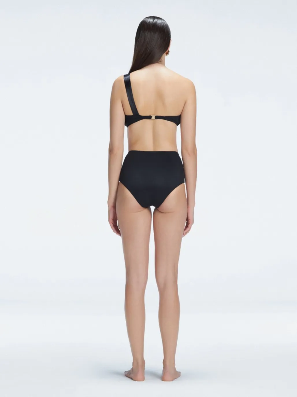 Romina Black Bikini Top