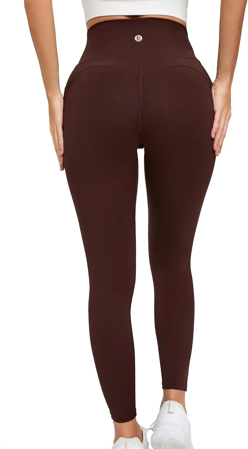RUNNING GIRL High Waisted Leggings for Women,Tummy Control Workout Yoga Pants with Pockets Compression Pants Buttery Soft