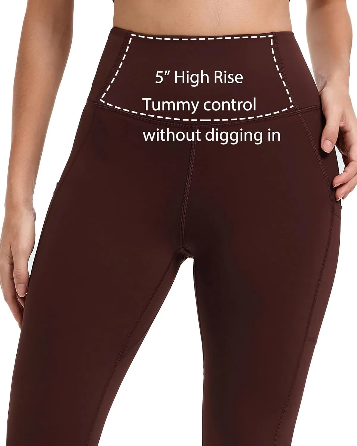 RUNNING GIRL Leggings for Women,High Waisted Soft Pants Buttery Workout Athletic Compression Yoga Pants