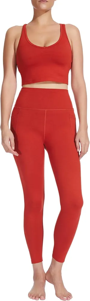 Sage Women's Leggings- High Waisted, Tummy Control, Yoga, Pilates, Running, Workouts, Cycling, Casual Wear, Tetra, Large
