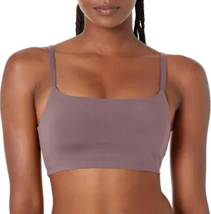 Sage Women's Sports Bra  Wirefree, Removable Pads, Yoga, Pilates, Running, Workouts, Cycling, Casual Wear, Shark, Large