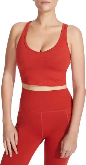Sage Women's Sports Bra  Wirefree, Removable Pads, Yoga, Pilates, Running, Workouts, Cycling, Casual Wear, Tetra, Medium