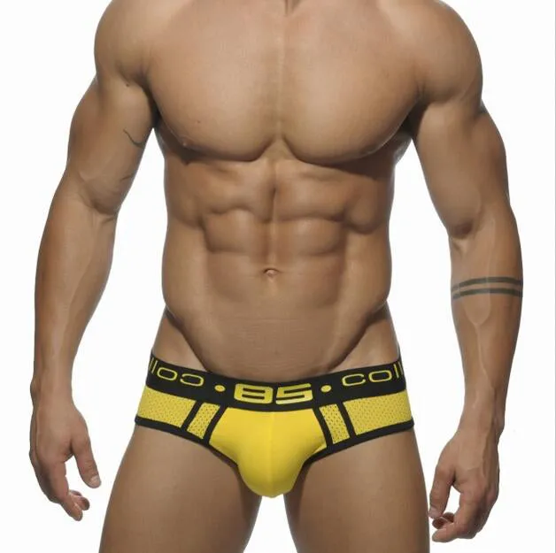 Sexy Breathable Quick-Dry Cotton Briefs For Men