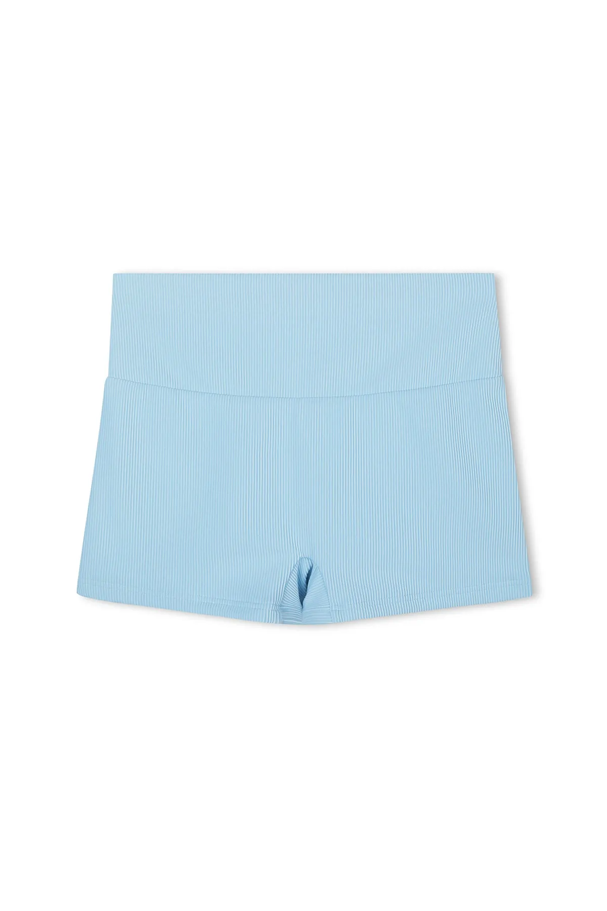Signature Stripe Boy Short - Shallow Blue