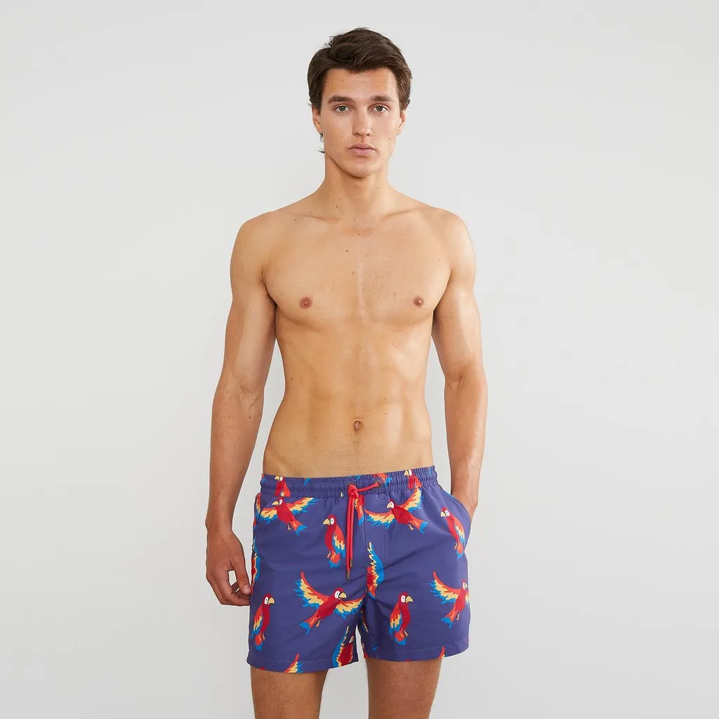 Skwosh Club MENS POLLY WANNA CRACKER SWIM SHORTS