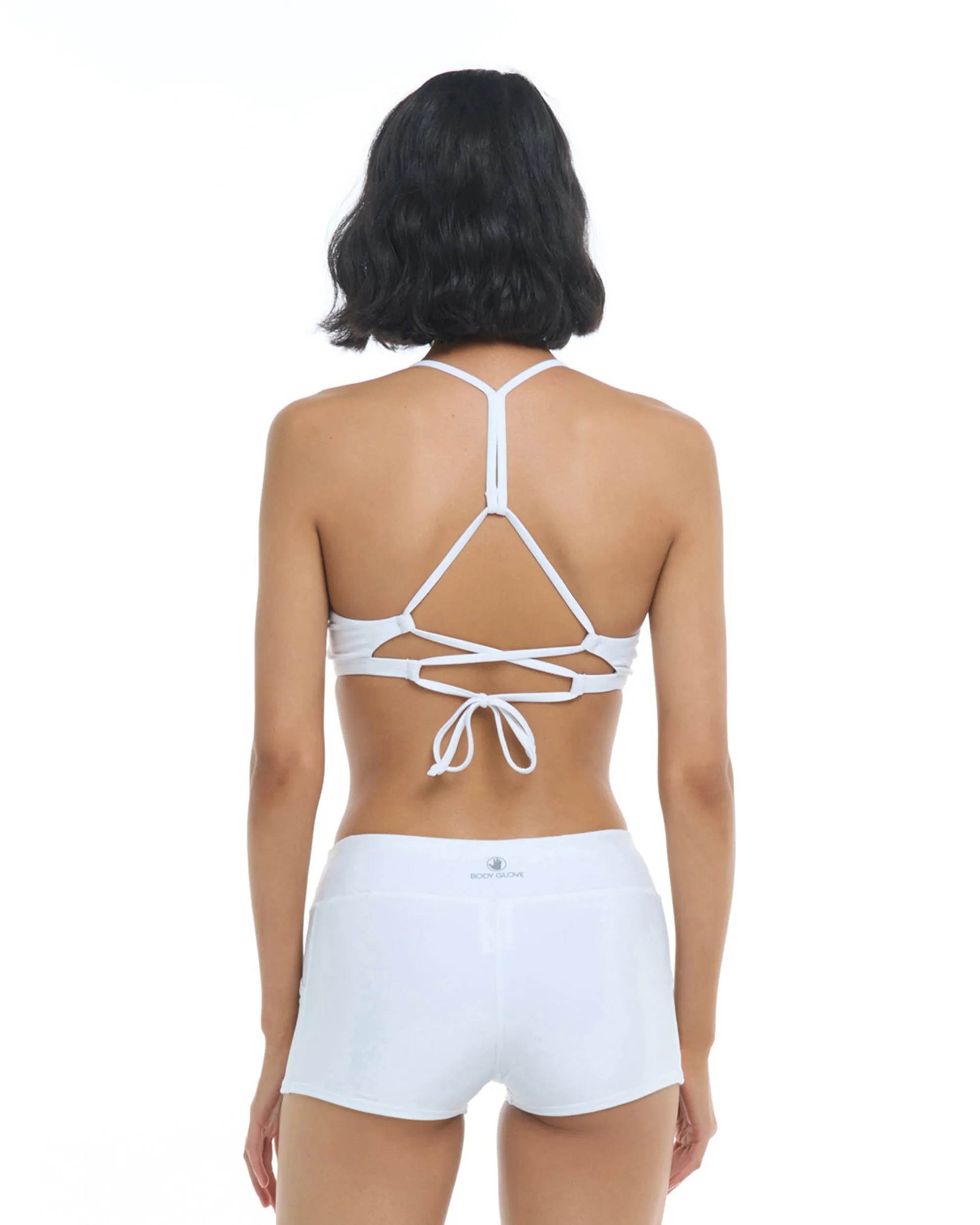 Smoothies Ruth Fixed Triangle Swim Top - Snow