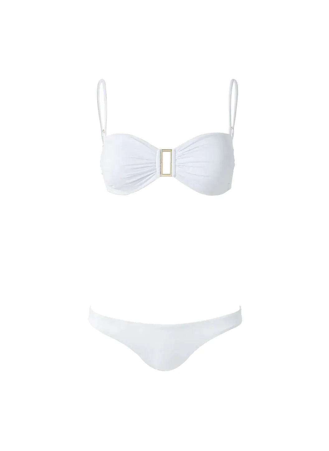 Spain White Bikini Bottom