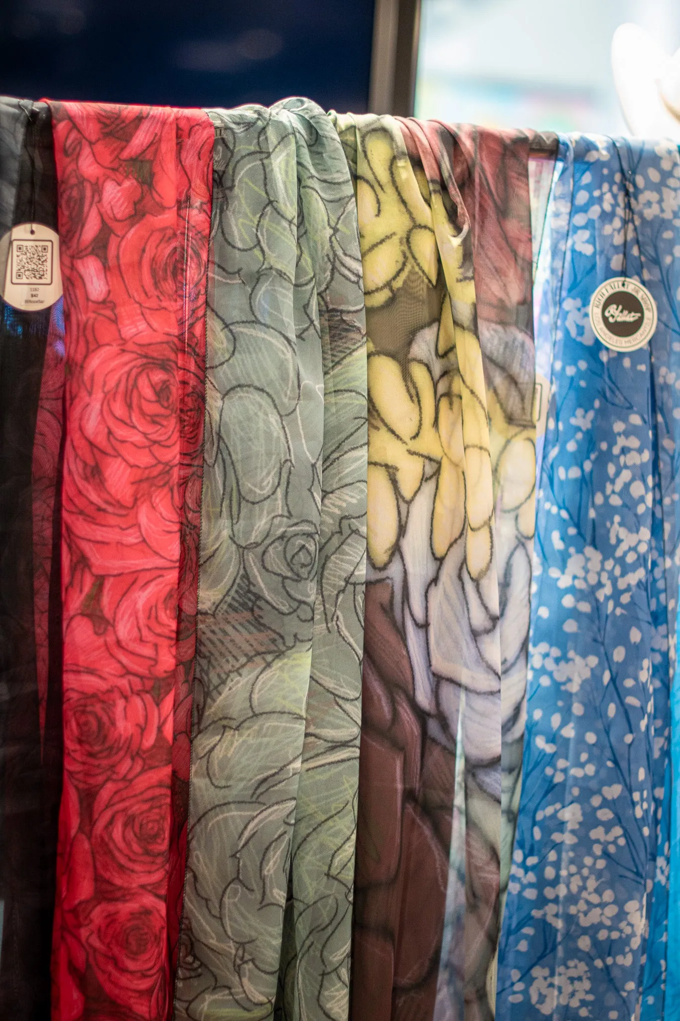 Star of Madeira Voile Sarong