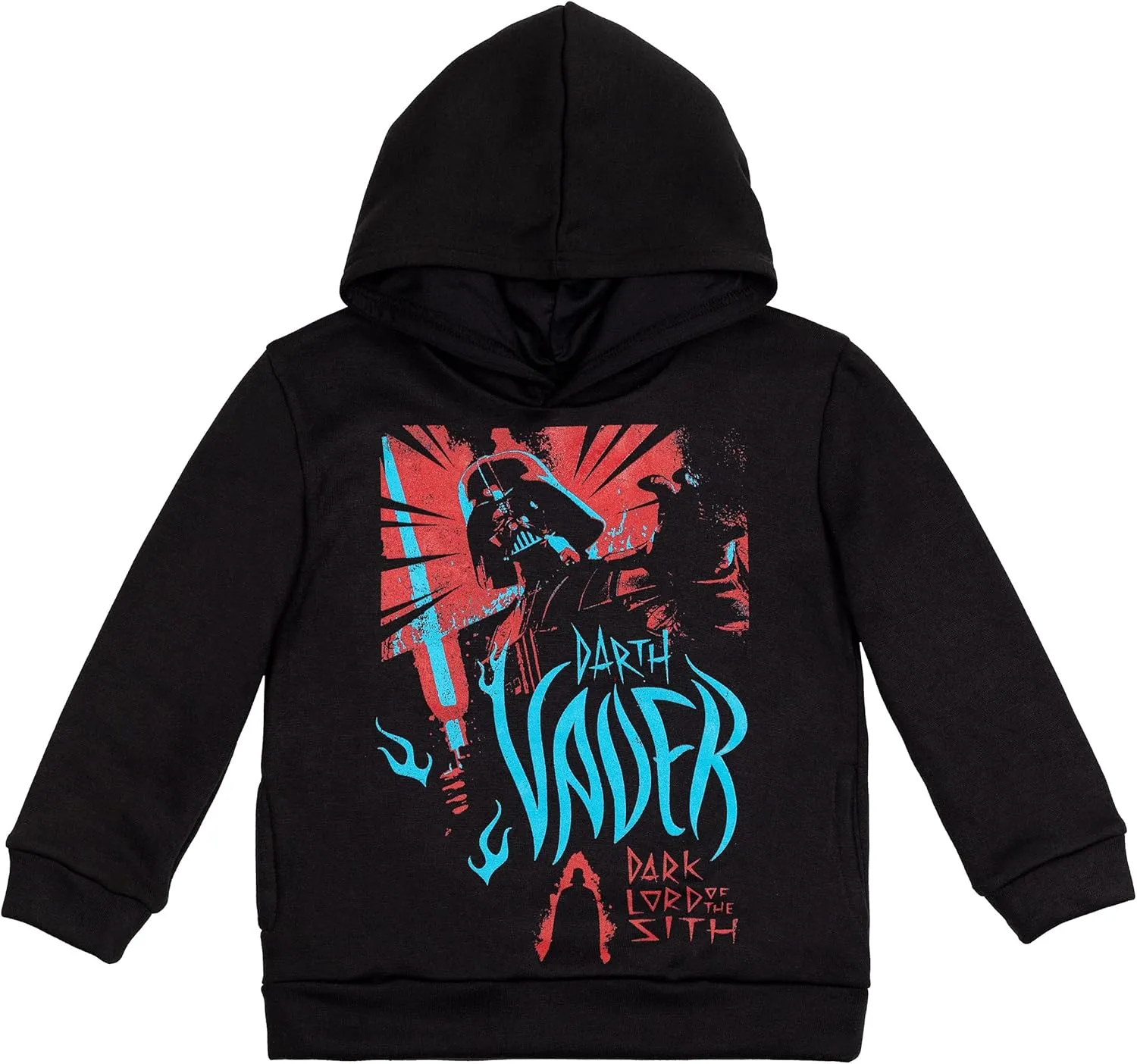 STAR WARS The Mandalorian Darth Vader X-Wing Millennium Falcon Fleece Pullover Hoodie Toddler to Big Kid