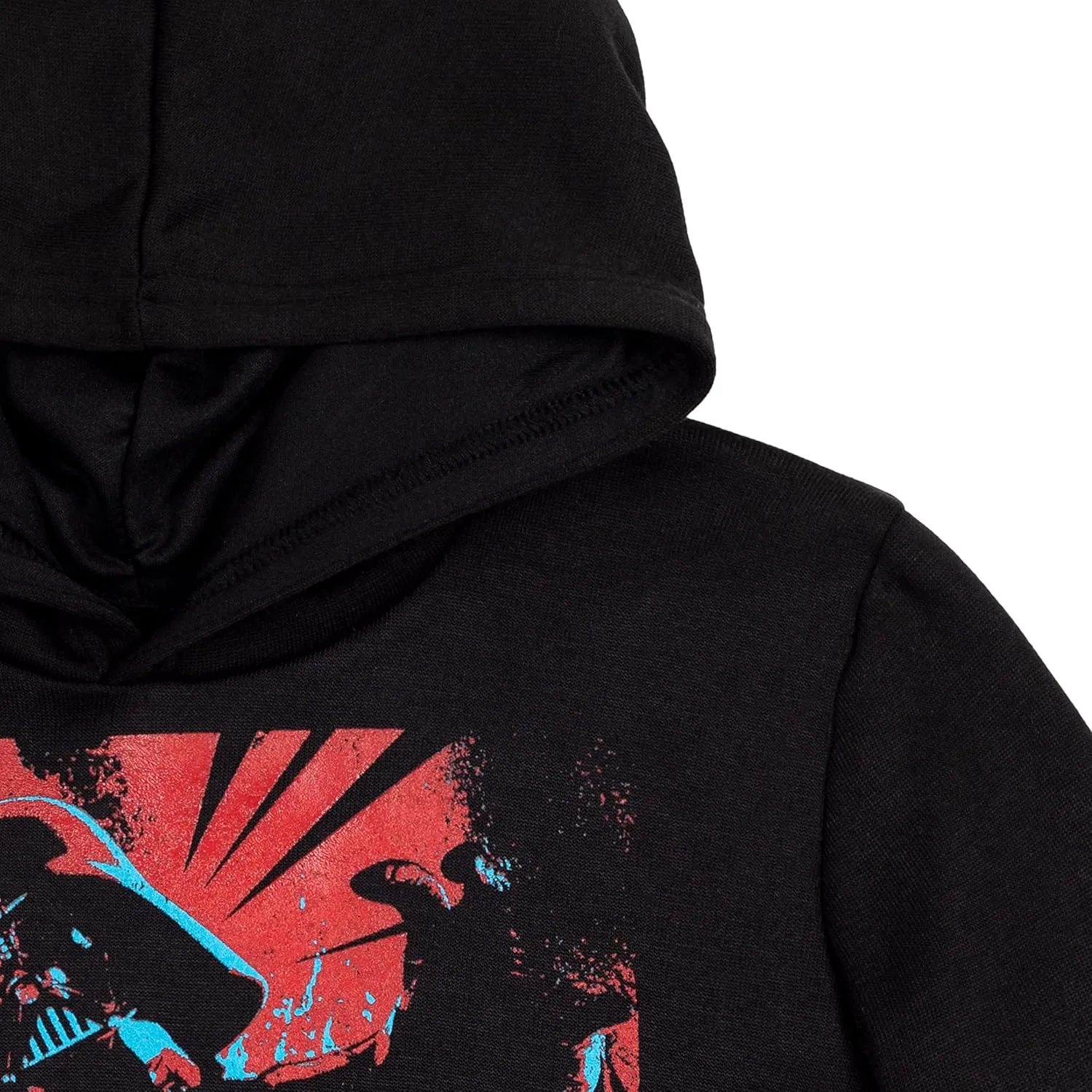 STAR WARS The Mandalorian Darth Vader X-Wing Millennium Falcon Fleece Pullover Hoodie Toddler to Big Kid