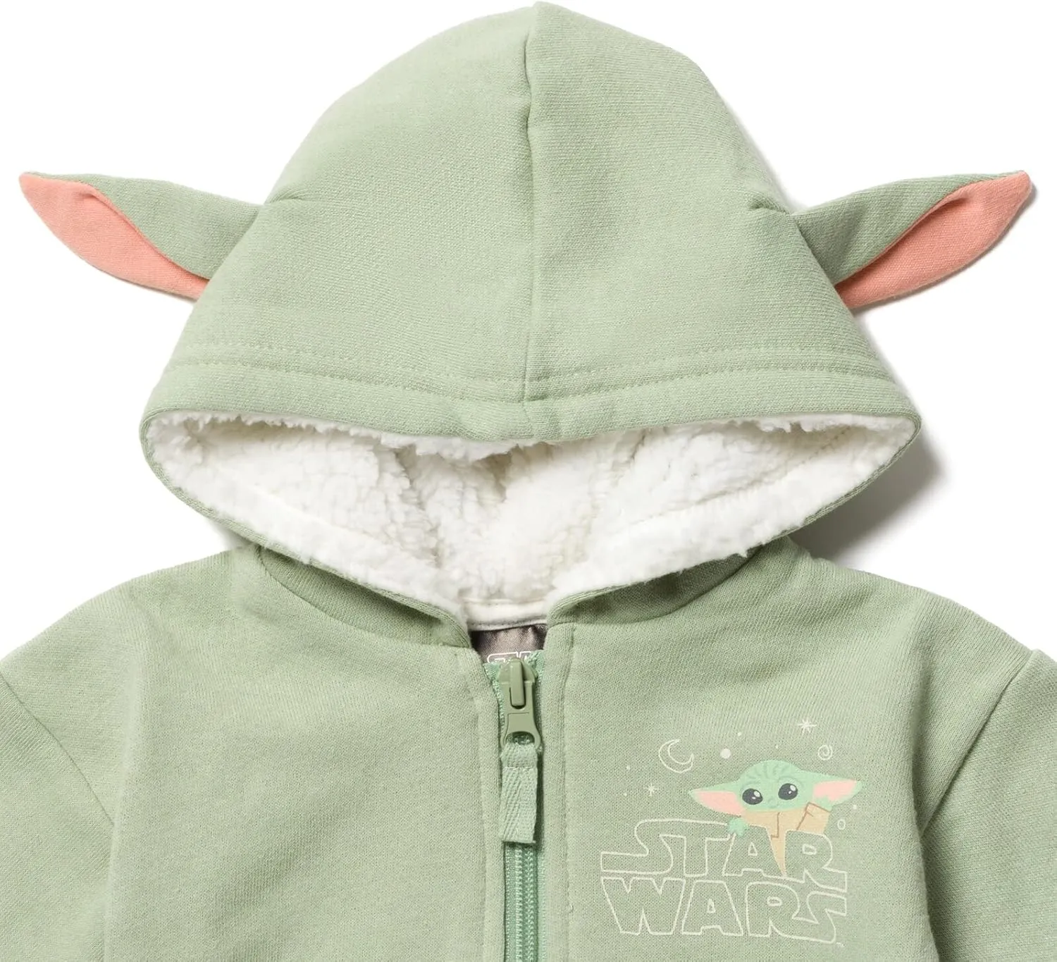 STAR WARS The Mandalorian The Child Fleece Zip Up Hoodie Infant to Toddler