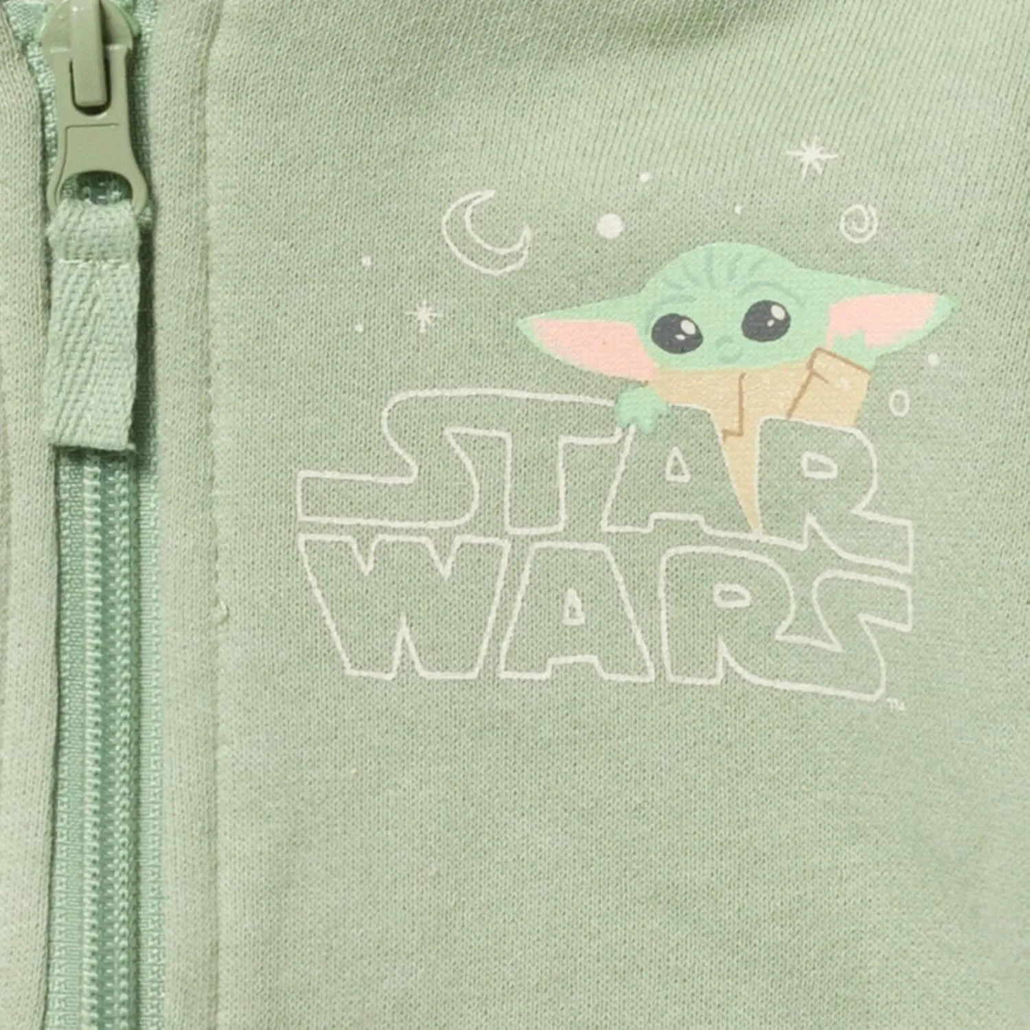 STAR WARS The Mandalorian The Child Fleece Zip Up Hoodie Infant to Toddler