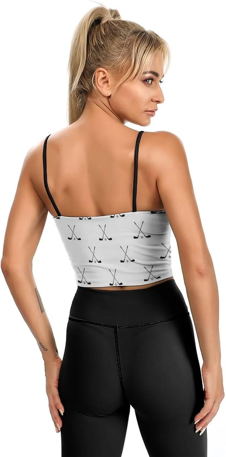 Summer Sleeveless for Women, Loose Fit Basic Casual Summer Sleeveless Shirts Golf Balls Printed Camisole