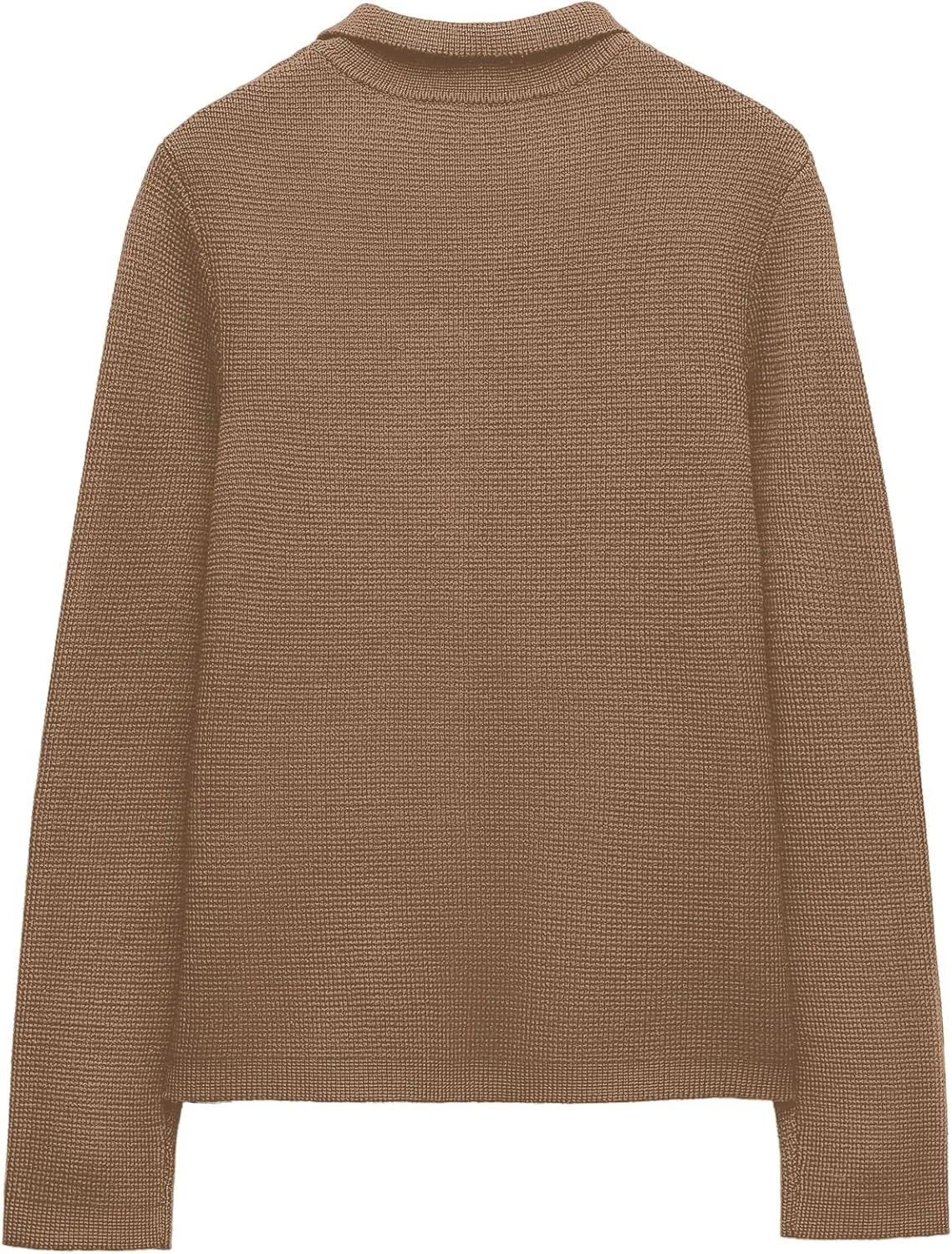 SuperPrity Cardigan Sweaters for Women Long Sleeve Lightweight Cropped Knit Blazer Button Jacket 2024 Fashion Fall Outfits