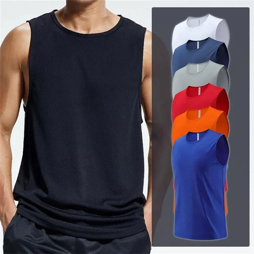 Sweatshirt Sports Top Men's Gym Shirt Mesh Vest Fitness Wear