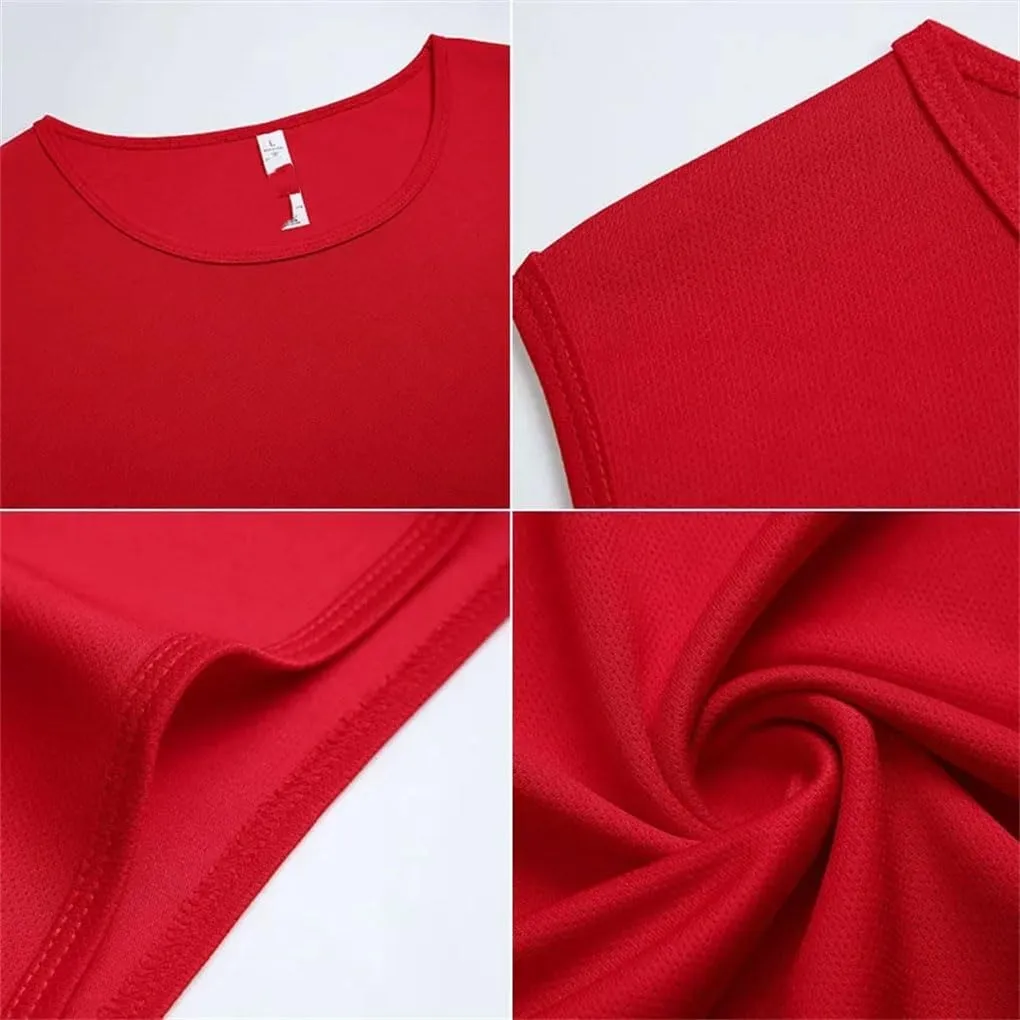 Sweatshirt Sports Top Men's Gym Shirt Mesh Vest Fitness Wear