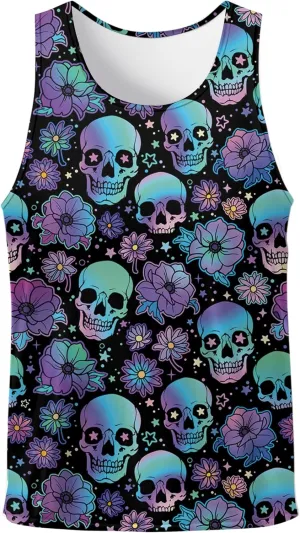 Tank Tops Men Print Funny Graphic Beach Tank Top for Men Summer Casual Wear
