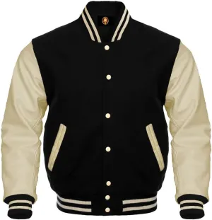 Team Colors Options Varsity Jacket Letterman Baseball Bomber High School Wool Leather Varsity Jackets