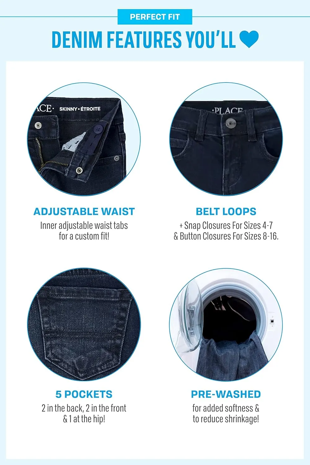 The Children's Place Girls' Skinny Jeans