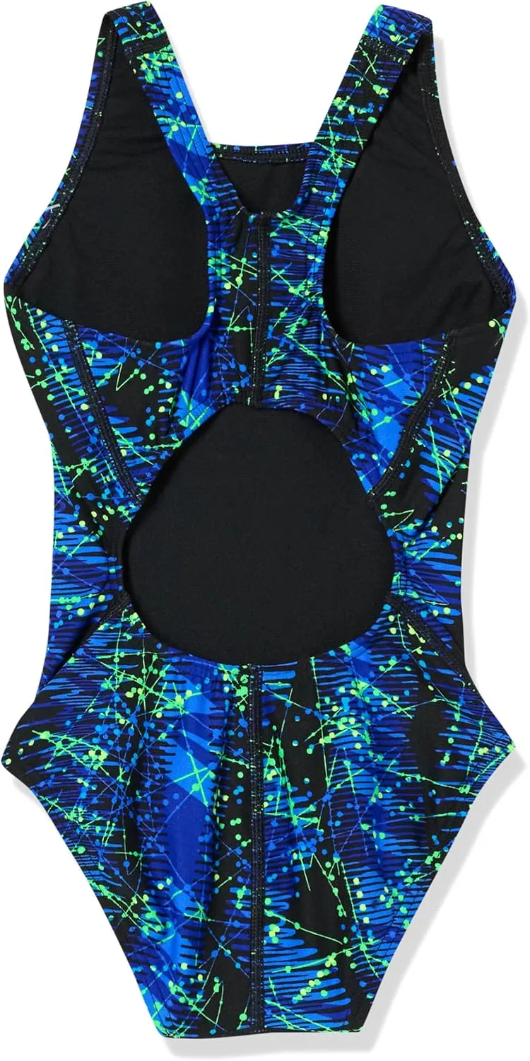 The Finals Girls' Waveback Athletic One Piece Swimsuit