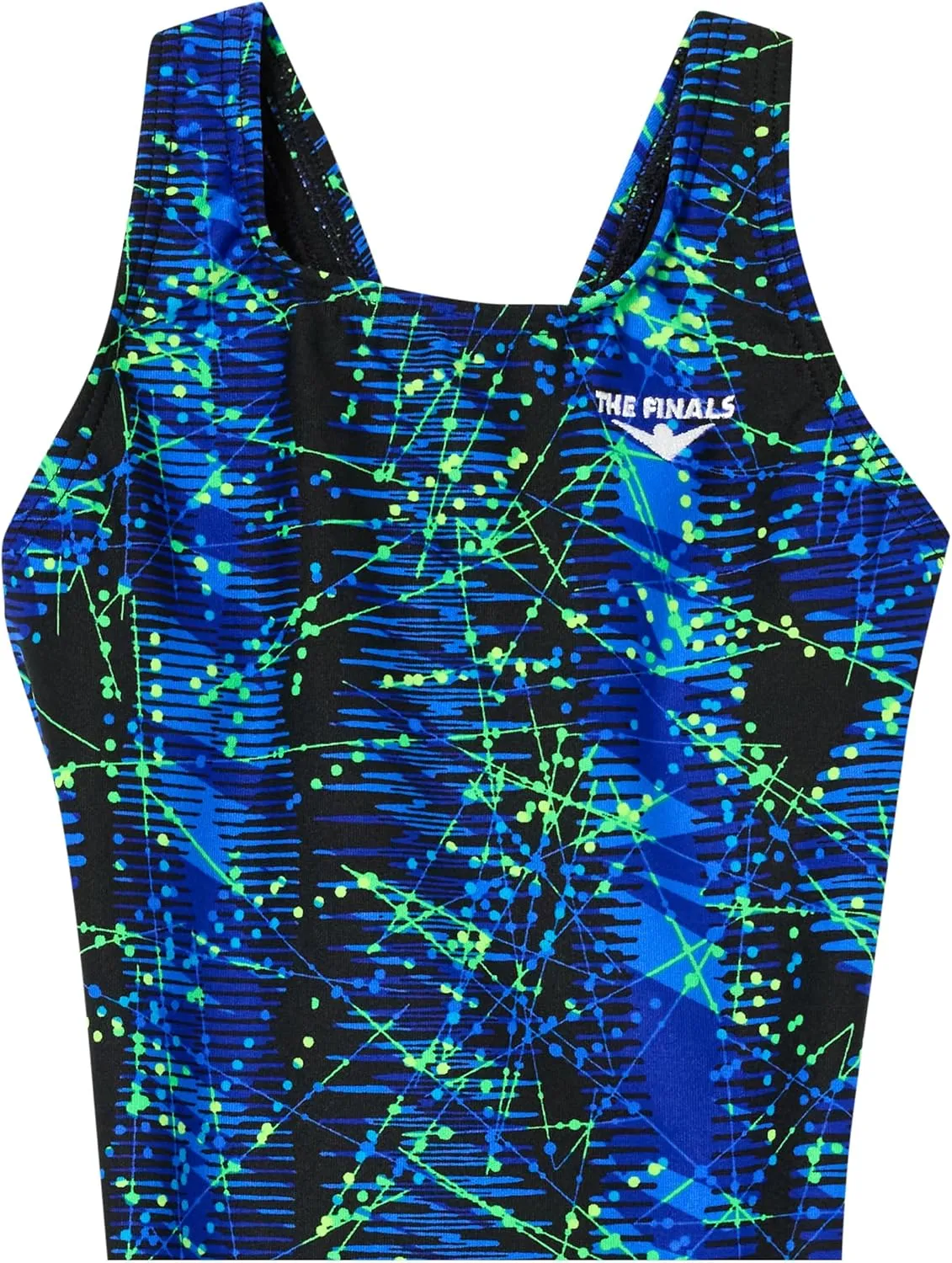 The Finals Girls' Waveback Athletic One Piece Swimsuit