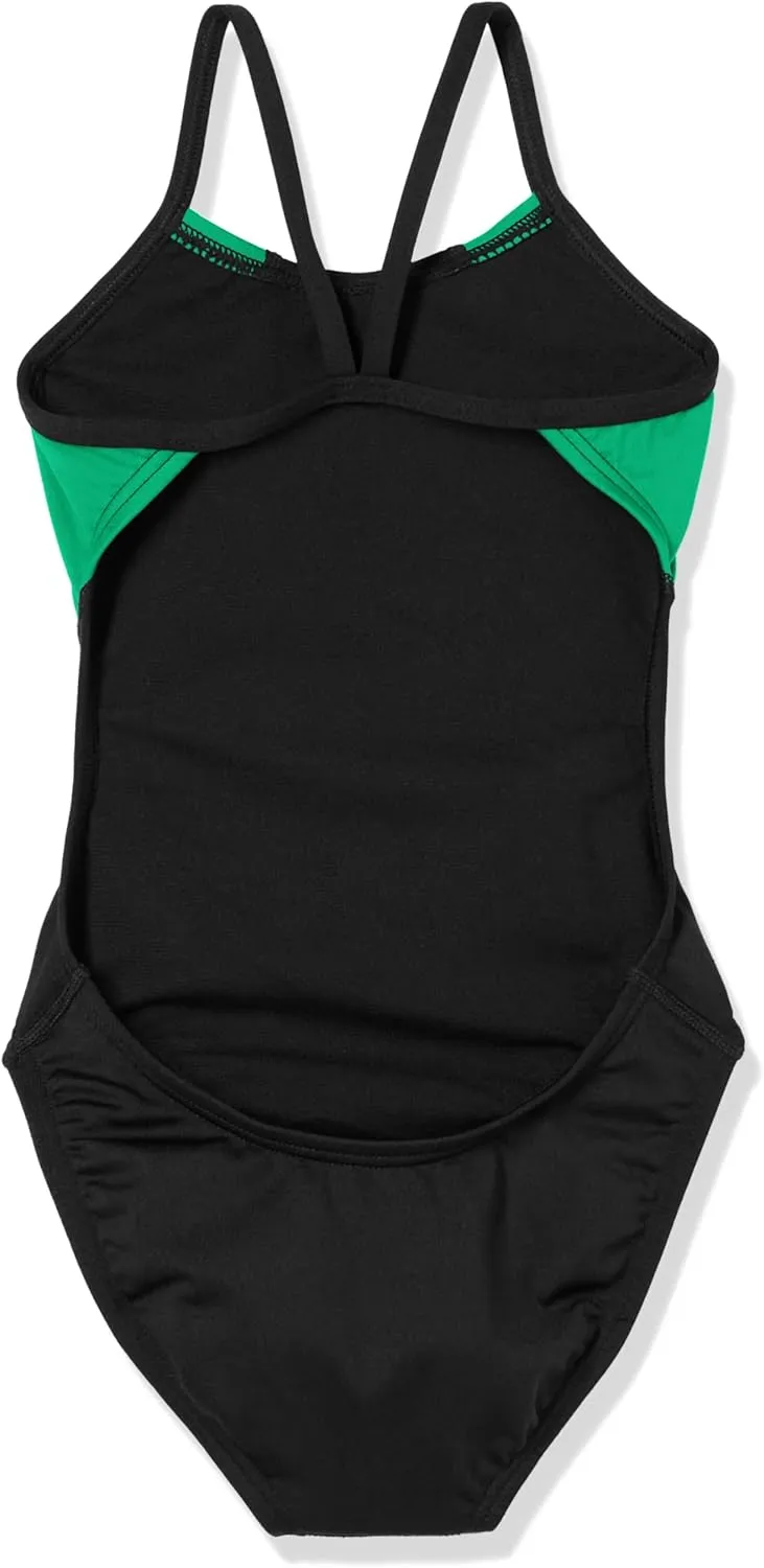 The Finals Girls' Waveback Athletic One Piece Swimsuit