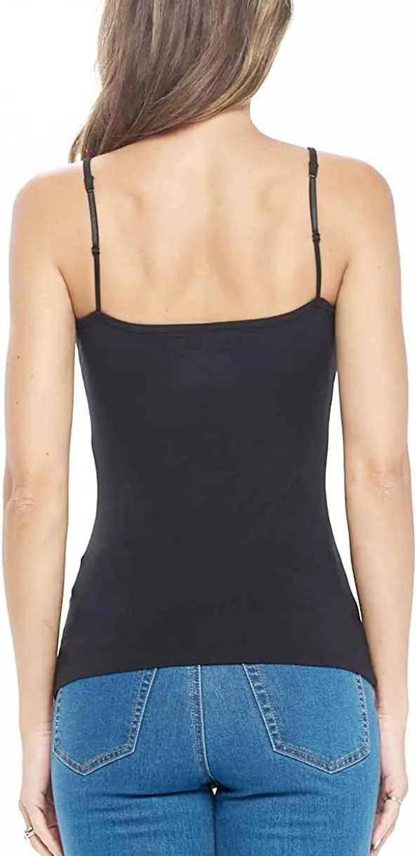titivate Women's Basic Cami Tank Tops Camisoles Plus Size,Breathable Cotton Stretch Undershirt