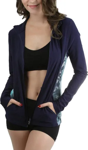 ToBeInStyle Women's Long Sleeve Full Zip-Up Track and Active Jackets