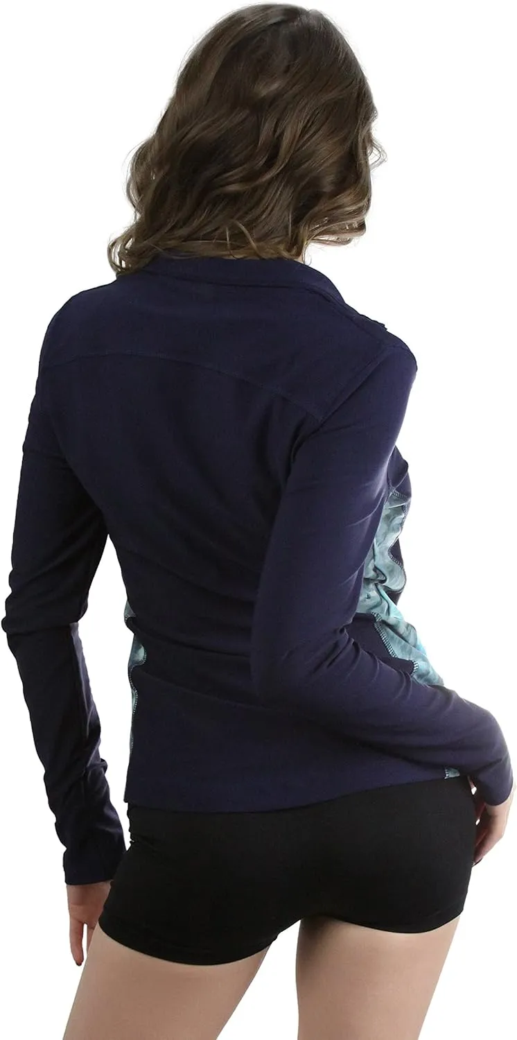 ToBeInStyle Women's Long Sleeve Full Zip-Up Track and Active Jackets