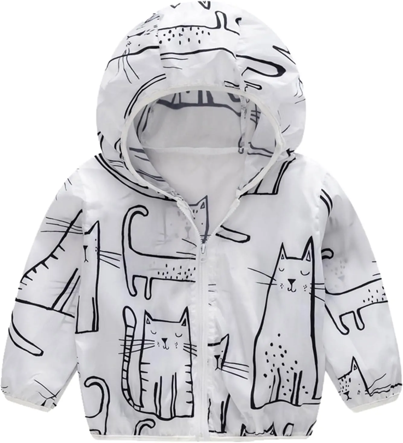 Toddler Boys Girls UPF 50  Sun Jackets 2025 Summer Trendy Quick-Dry Sun Protective Clothing for Outdoor Hiking