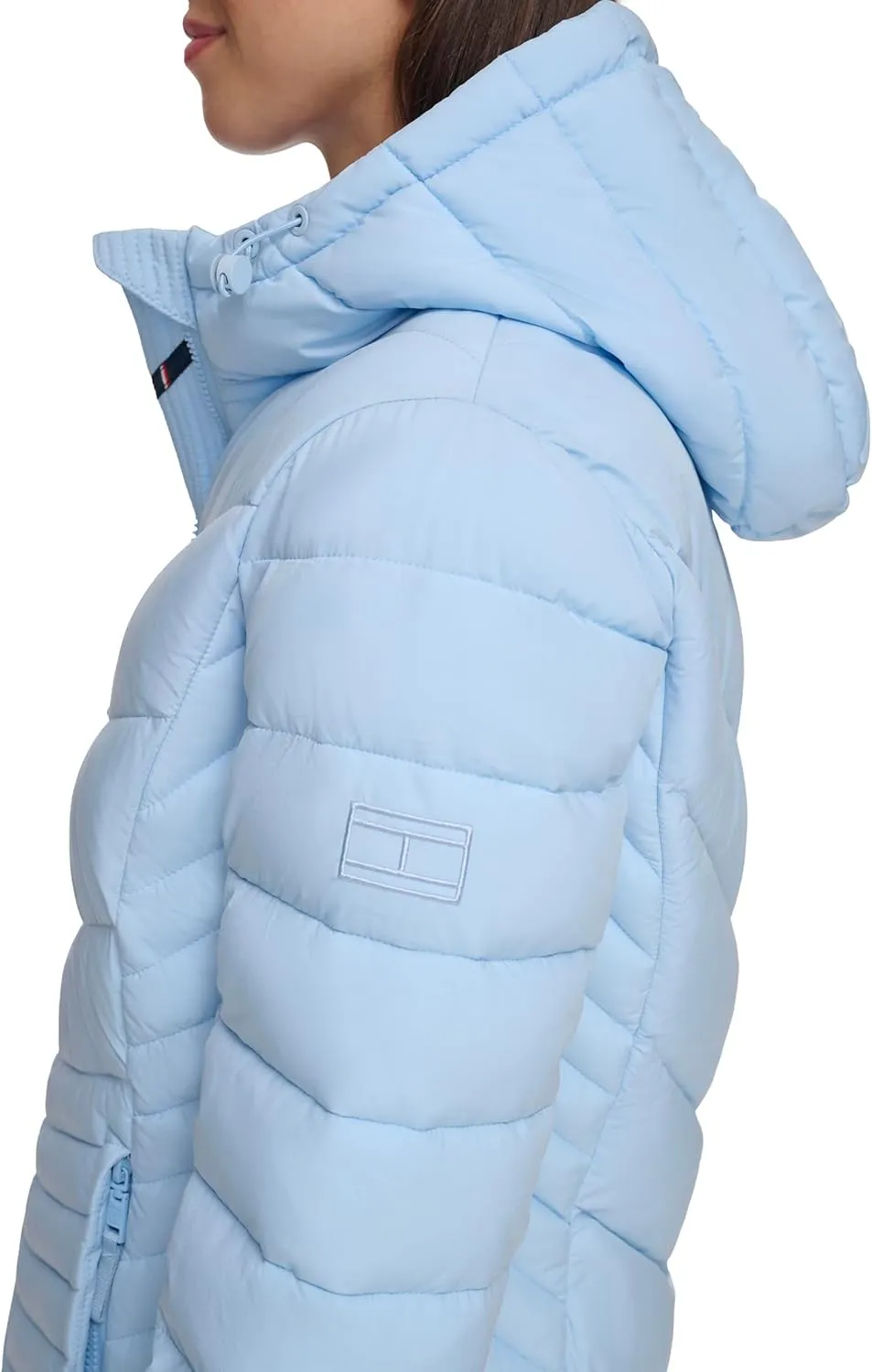 Tommy Hilfiger Women's Essential Lightweight Packable Puffer Jacket