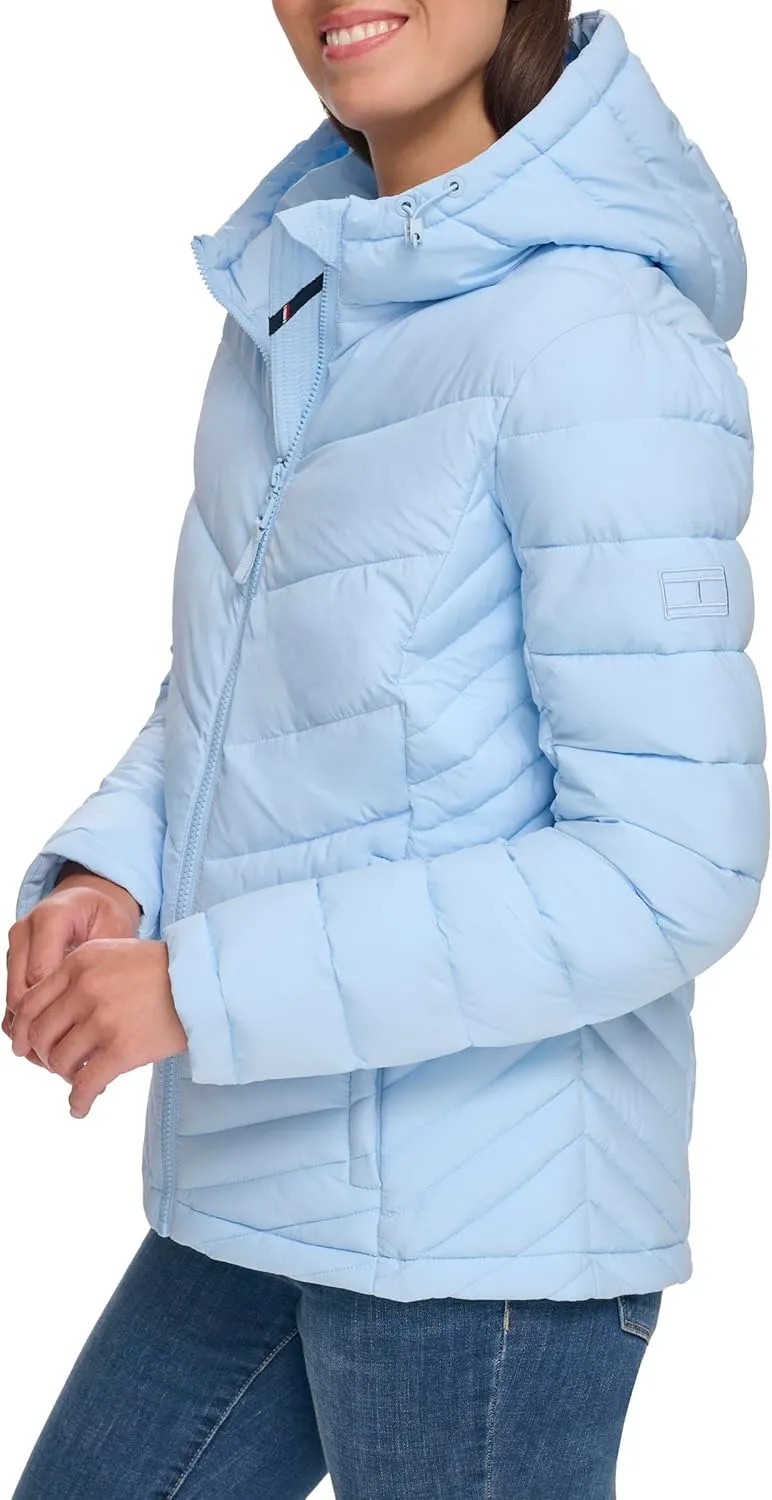 Tommy Hilfiger Women's Essential Lightweight Packable Puffer Jacket