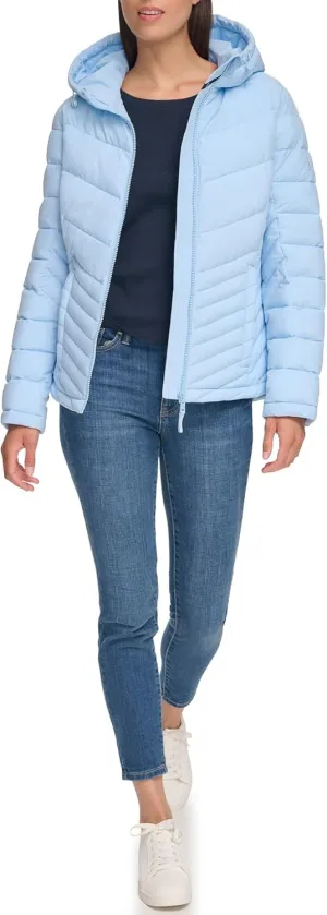 Tommy Hilfiger Women's Essential Lightweight Packable Puffer Jacket