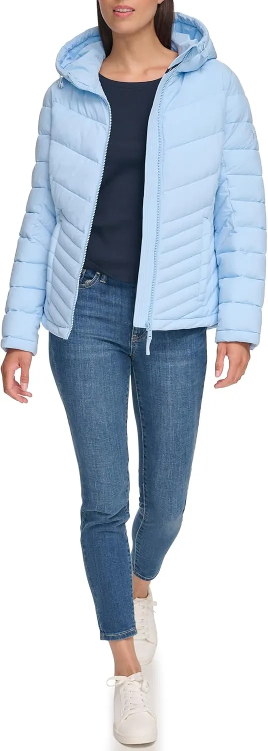 Tommy Hilfiger Women's Essential Lightweight Packable Puffer Jacket