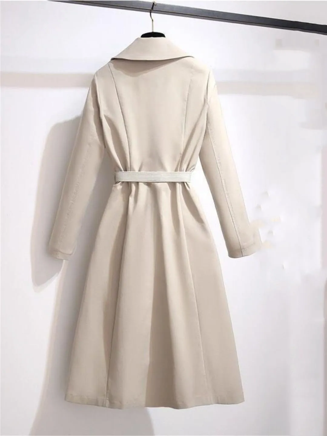 Trench Coat Autumn Winter Casual Loose Show Thinness Long Windbreaker Clothing Coat Women Jackets
