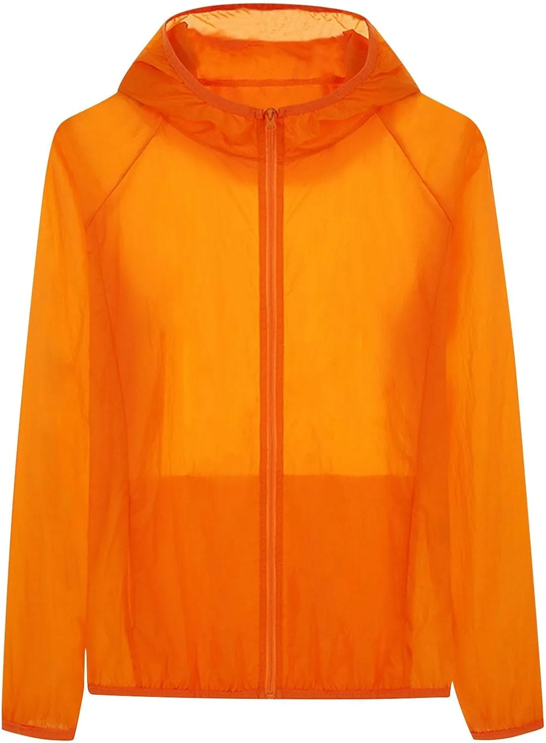 Unisex Sun Protection Jacket for Men & Women Full Zip Long Sleeve UV Hoodie Shirts Outdoor Athletic Jacket with Pocket