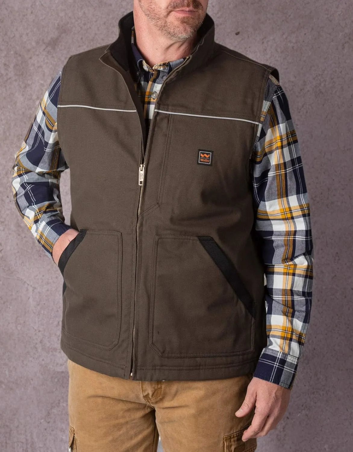 Walls Men's Super Duck Lined Vest