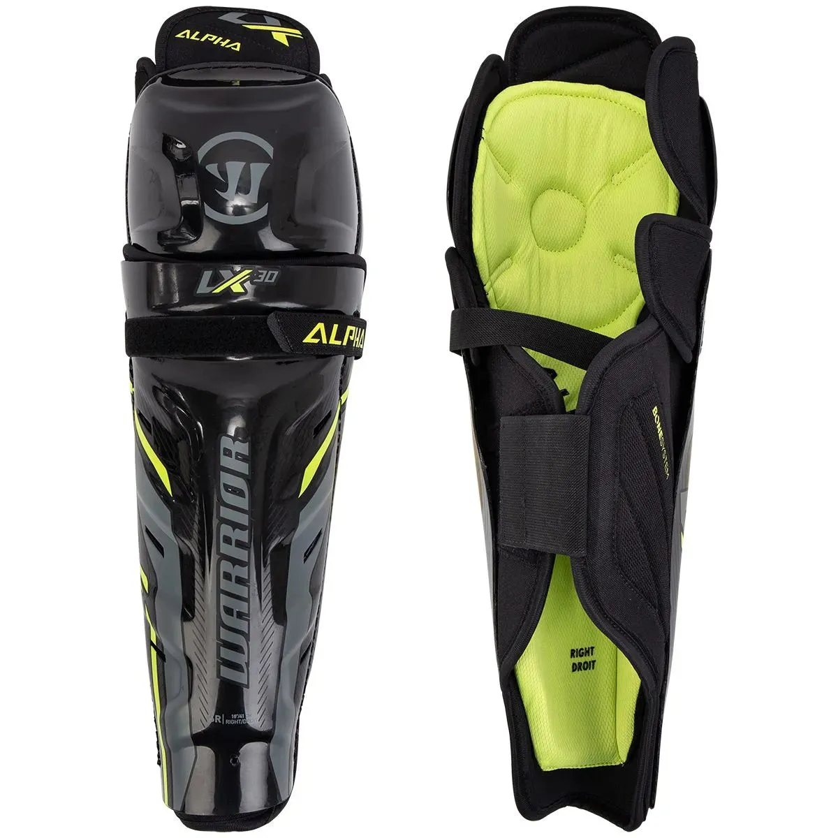 Warrior Alpha LX 30 Junior Hockey Shin Guards