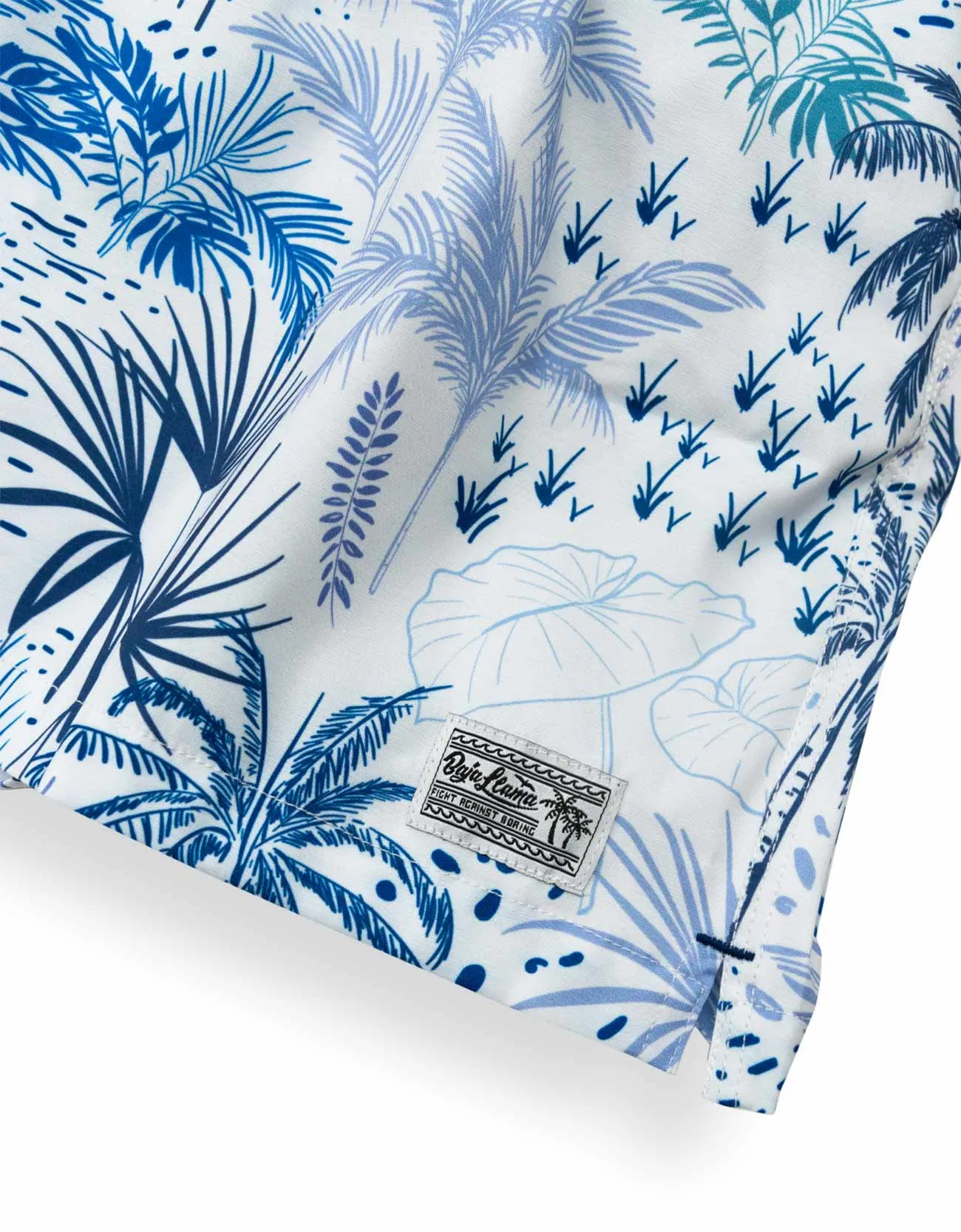 WHITE HOT TROPICS - STRETCH SWIMSUIT