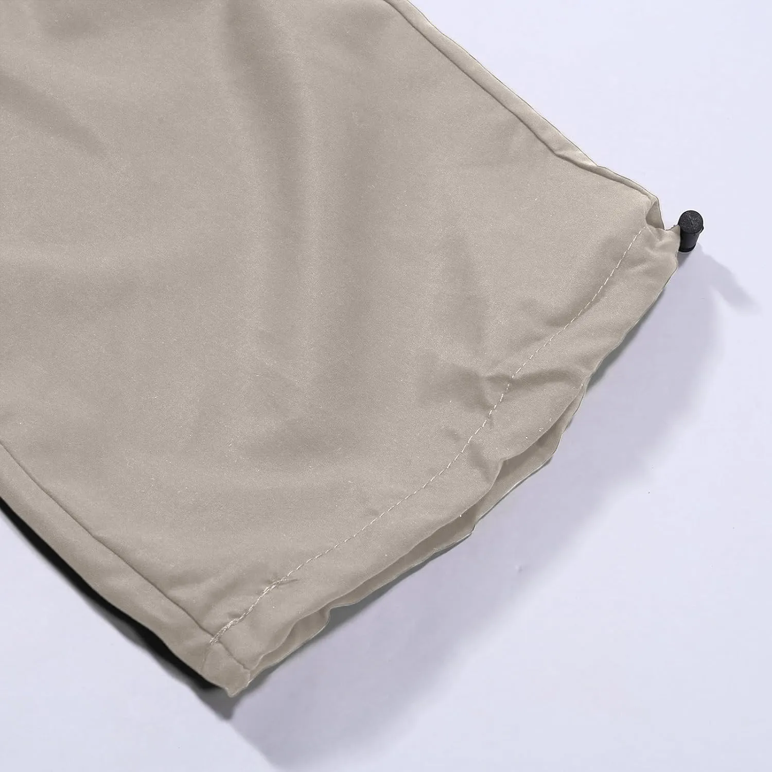 Wide Leg Parachute Pants Woman Baggy Elastic Waist Summer Cargo Pants Lightweight Y2K Trendy Trousers with Pockets