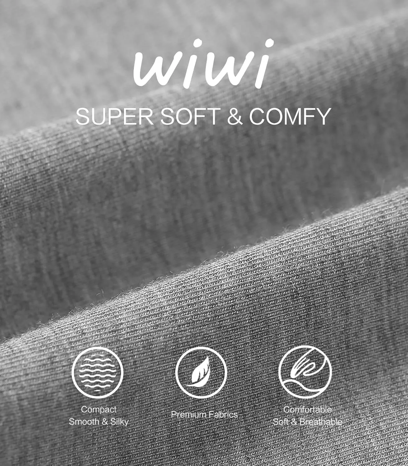 WiWi Pajama Pants for Women Soft Wide Leg Palazzo Lounge Sweatpants Loose Yoga Bottoms-Viscose from Bamboo S-XXL