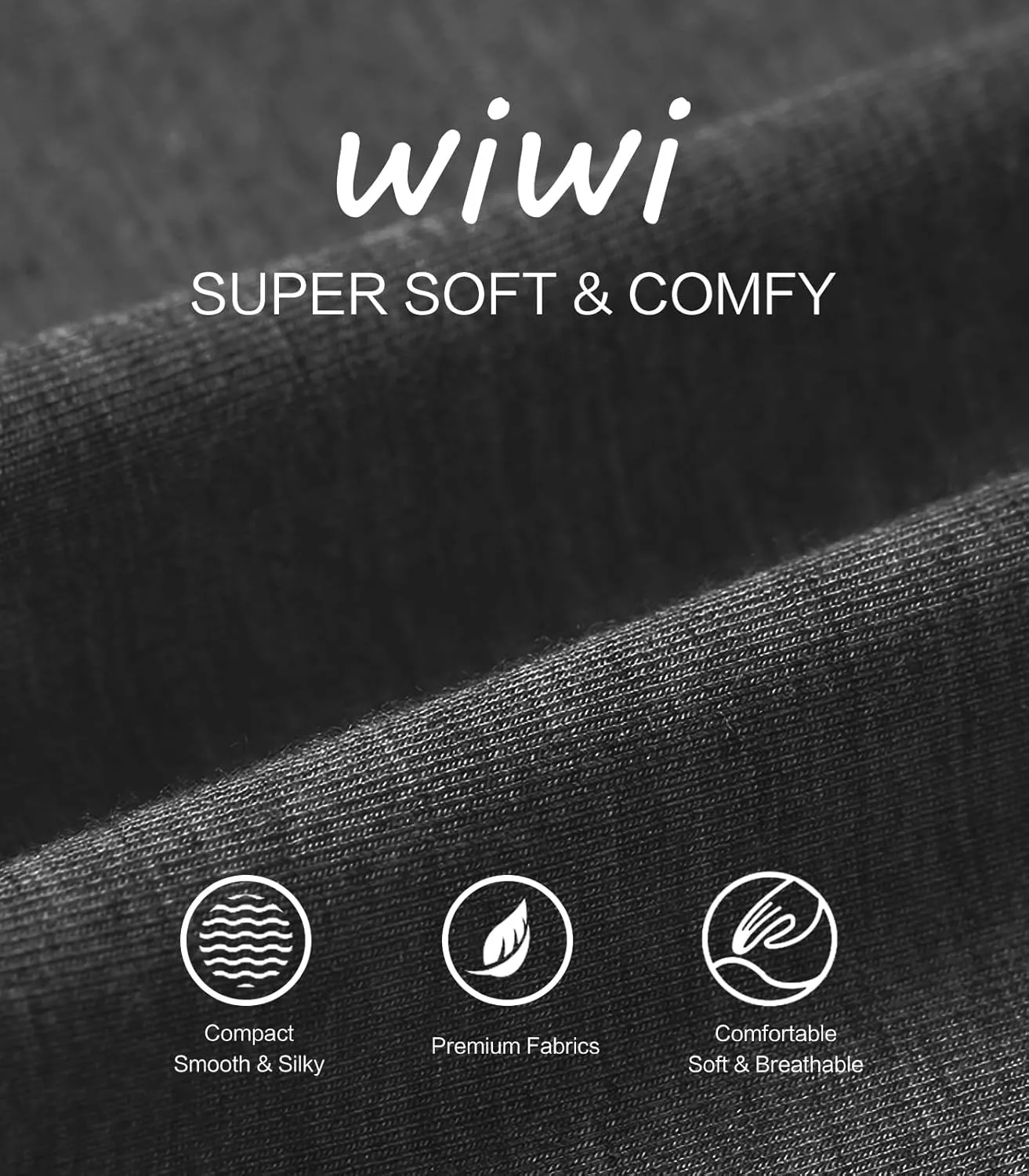 WiWi Pajama Pants for Women Soft Wide Leg Palazzo Lounge Sweatpants Loose Yoga Bottoms-Viscose from Bamboo S-XXL