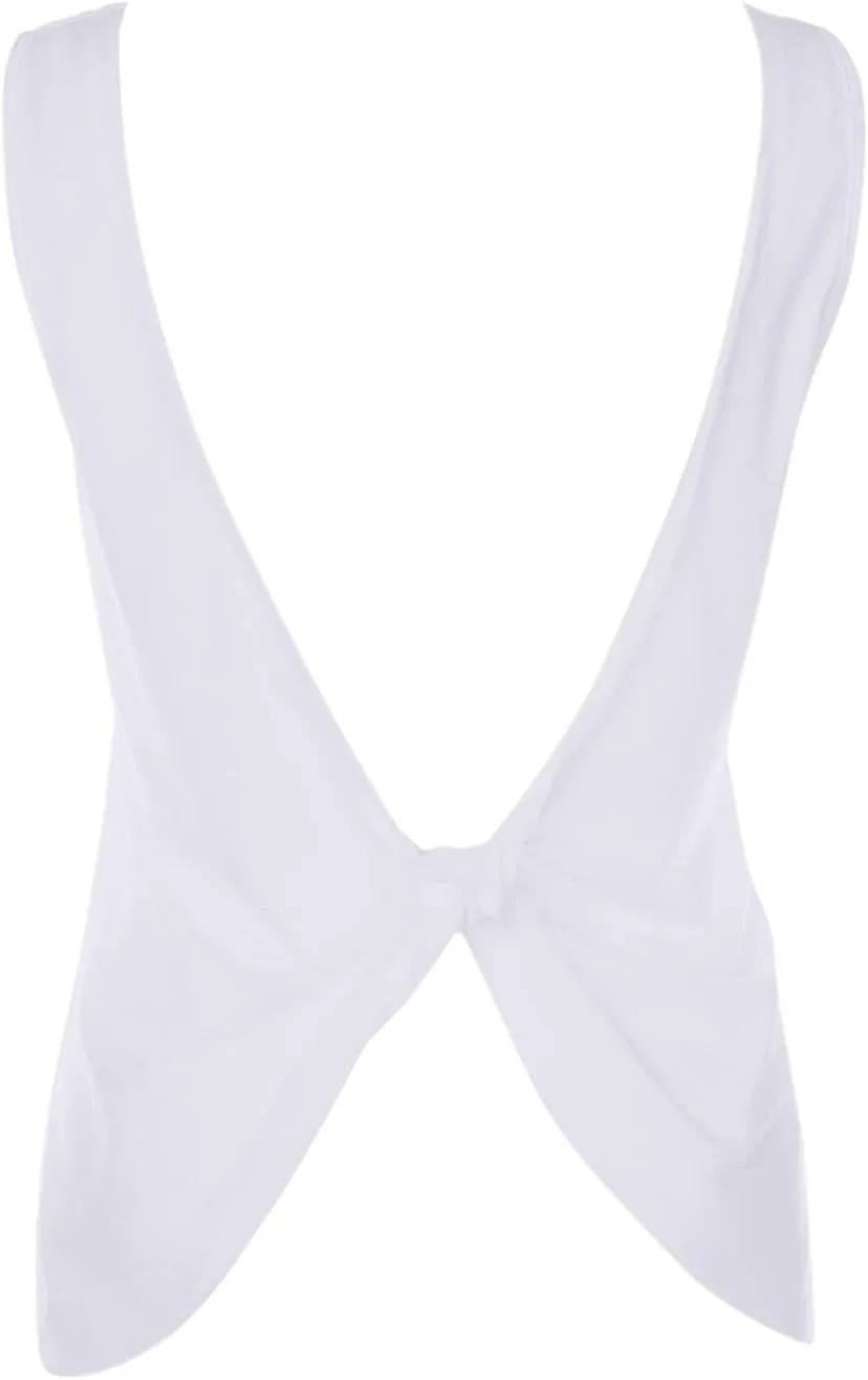 Women Cold Shoulder Top Knot Backless TShirt Tank Top Sexy Casual Loose Backless TShirt Camis Junior Top